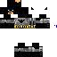 Black skin: raw texture render