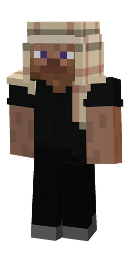 Black skin: body, front render