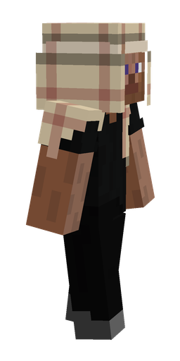 Black skin: body, right side render