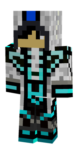 Black skin: body, front render