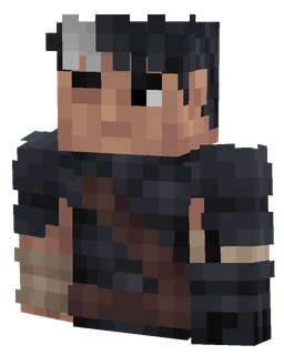 Black skin: bust render
