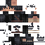 Black skin: raw texture render