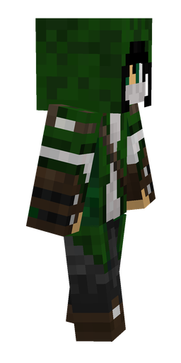 Black skin: body, right side render