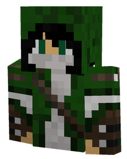 Black skin: bust render