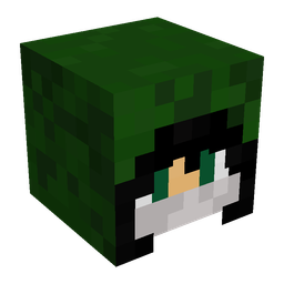 Black skin: head render