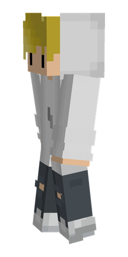 Black skin: body, left side render