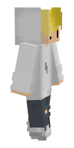 Black skin: body, right side render