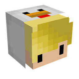 Black skin: head render