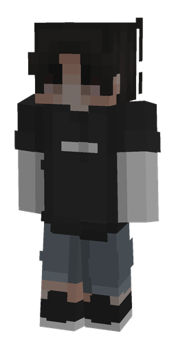Black skin: body, front render