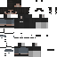 Black skin: raw texture render