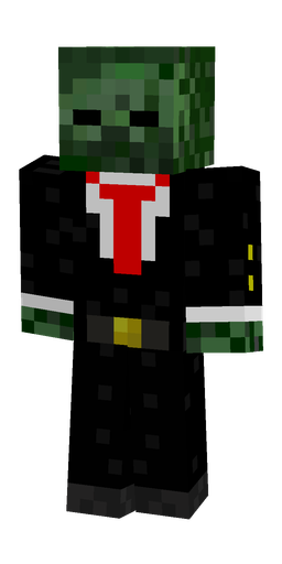 Black skin: body, front render