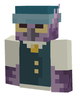 Blue skin: bust render