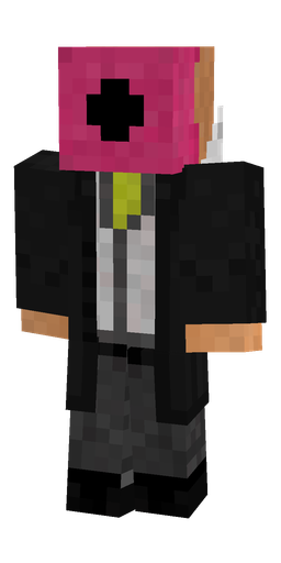 Black skin: body, front render