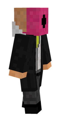 Black skin: body, right side render