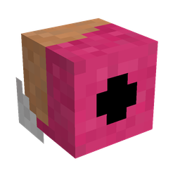 Black skin: head render