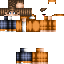 Blue skin: raw texture render