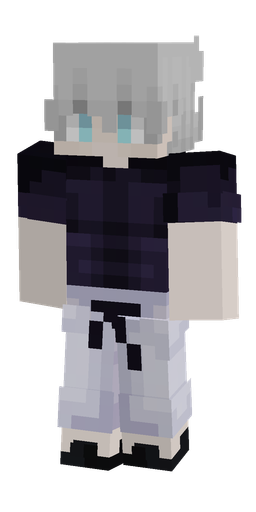 Blue skin: body, front render