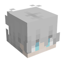 Blue skin: head render
