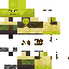 Black skin: raw texture render