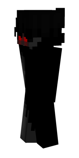 Black skin: body, left side render