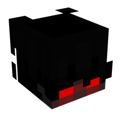 Black skin: head render