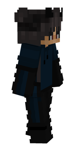 Black skin: body, right side render