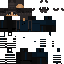 Black skin: raw texture render