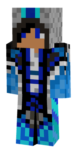 Black skin: body, front render