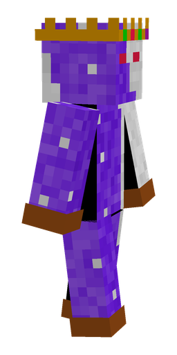 Brown skin: body, right side render