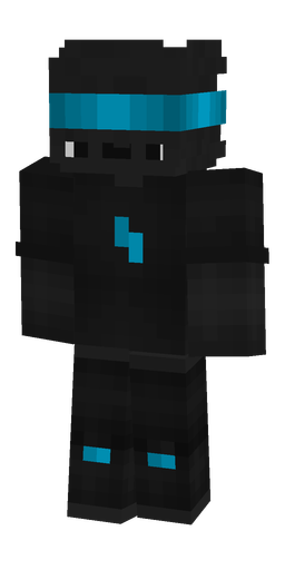 Black skin: body, front render