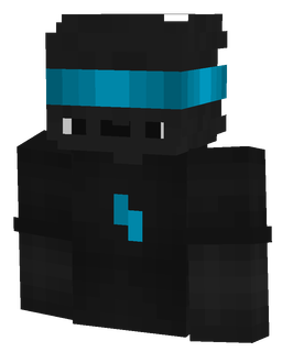 Black skin: bust render