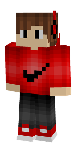 Black skin: body, front render