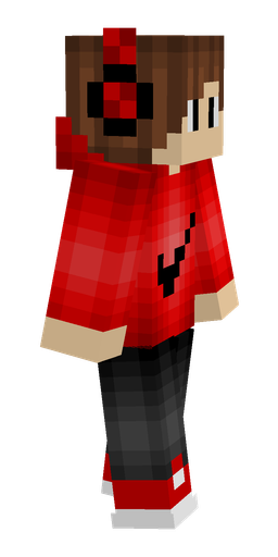 Black skin: body, right side render
