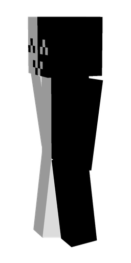 Black skin: body, left side render