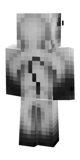 Black skin: body, back render