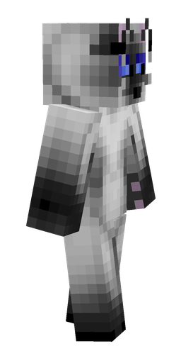 Black skin: body, right side render