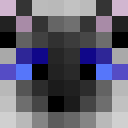 Black skin: face render