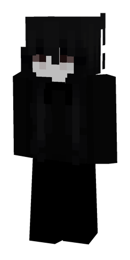 Black skin: body, front render
