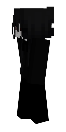 Black skin: body, left side render