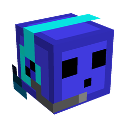 Black skin: head render
