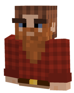 Brown skin: bust render