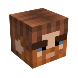 Brown skin: head render
