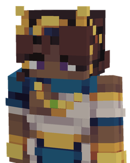 Blue skin: bust render