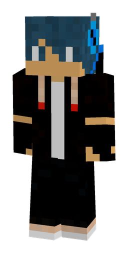 Black skin: body, front render