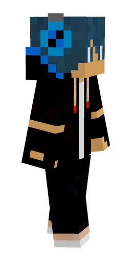 Black skin: body, right side render