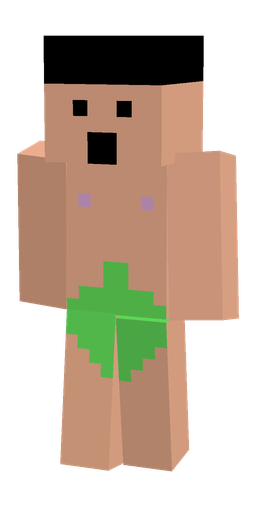 Black skin: body, front render