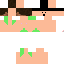 Black skin: raw texture render