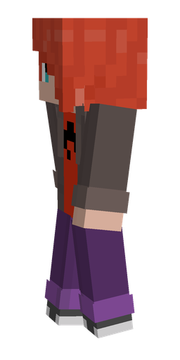 Black skin: body, left side render