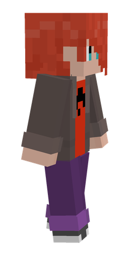 Black skin: body, right side render