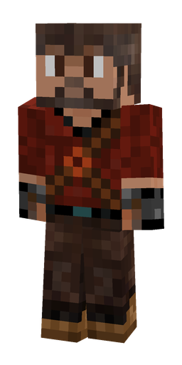 Black skin: body, front render